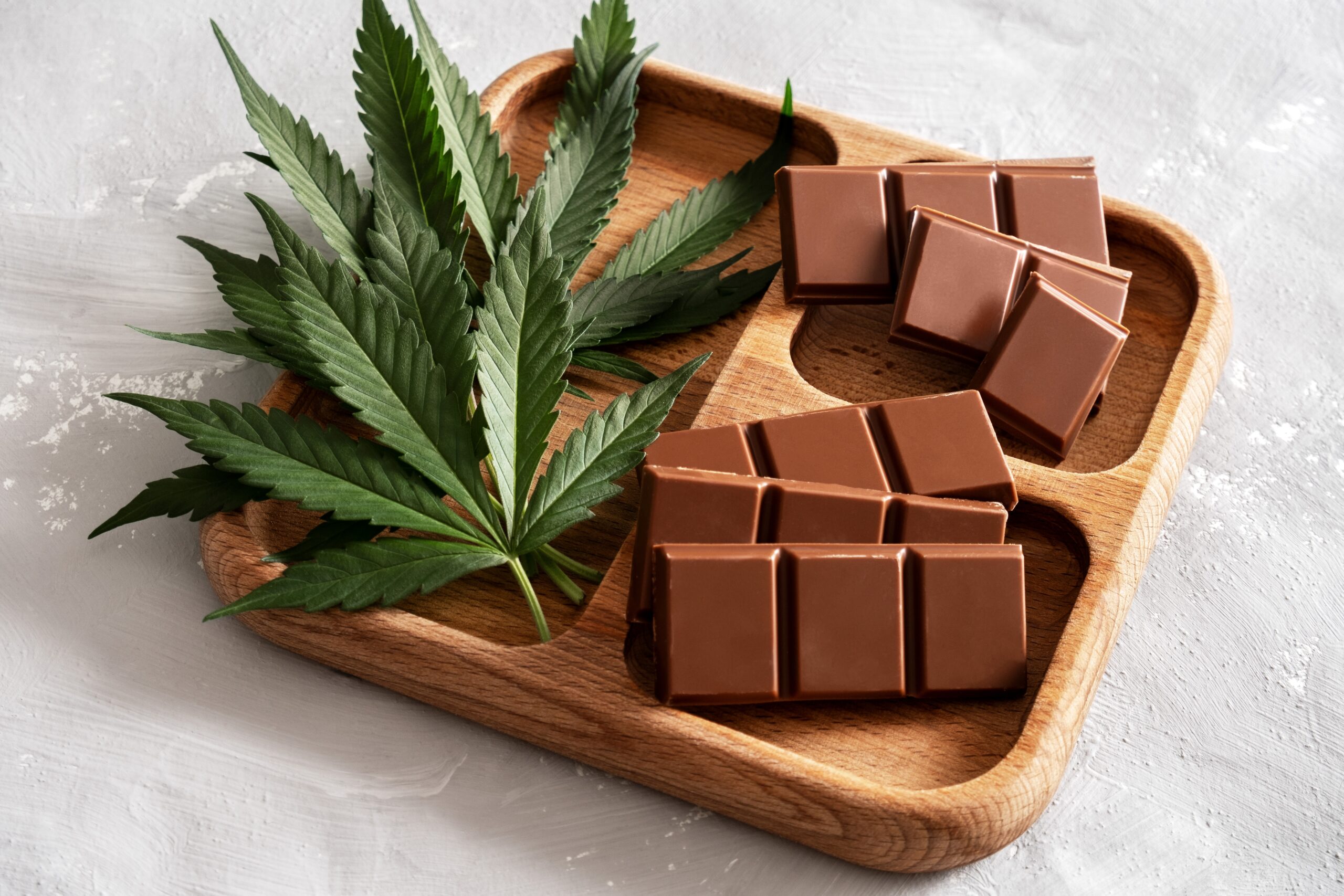 Weed with chocolate
